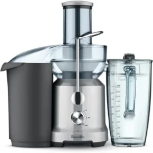 Breville BJE430SIL Juice Fountain Cold Santrifüj Meyve Sıkacağı, Gümüş Renk